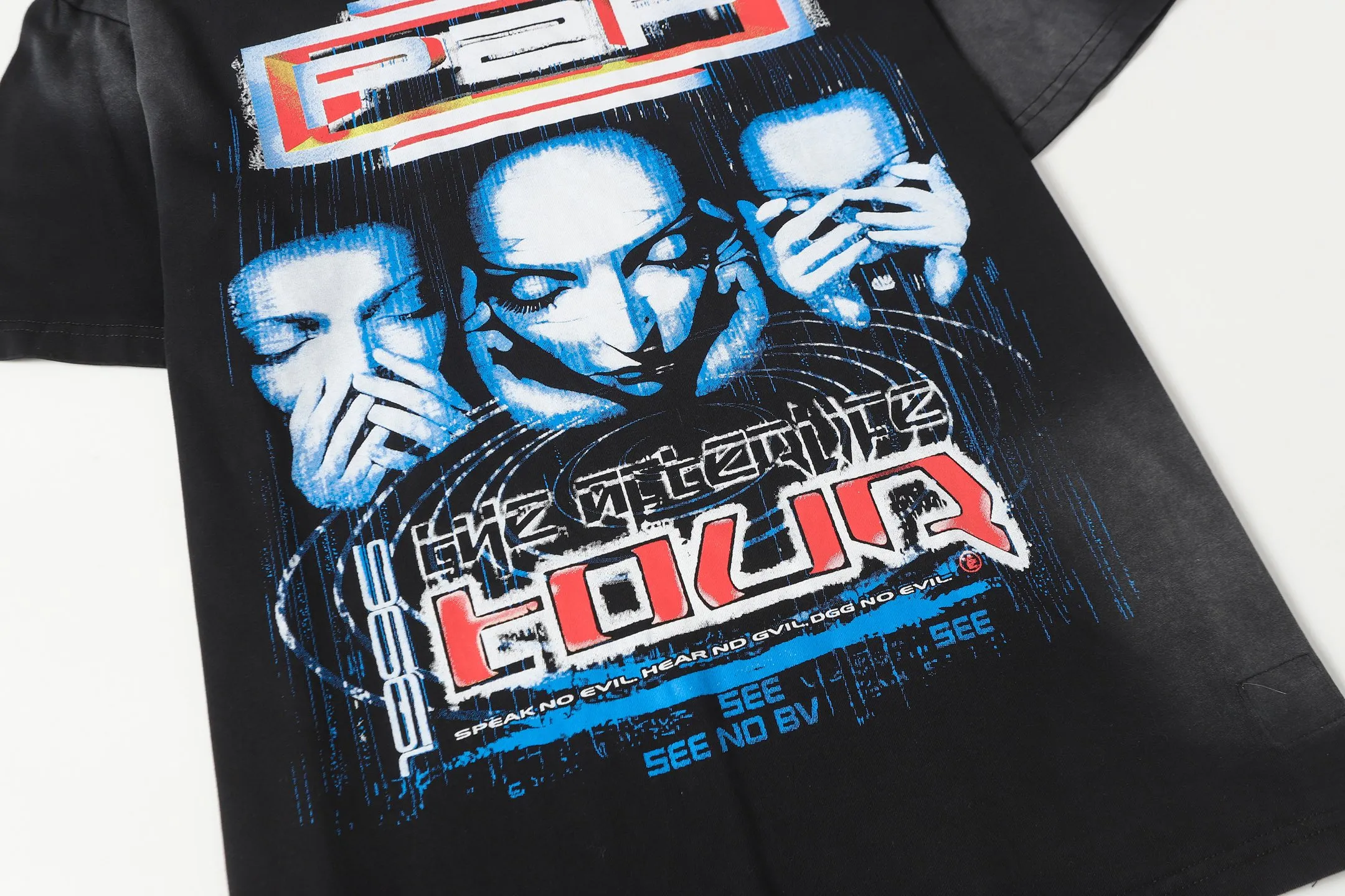 827# ｜ P62 Hellstar T （fabric):32 250 Sizes（size）：S-M- L- X L （colour）： Black